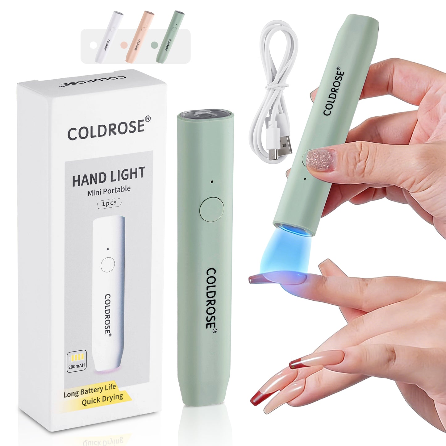 Lámpara LED Portátil para Uñas