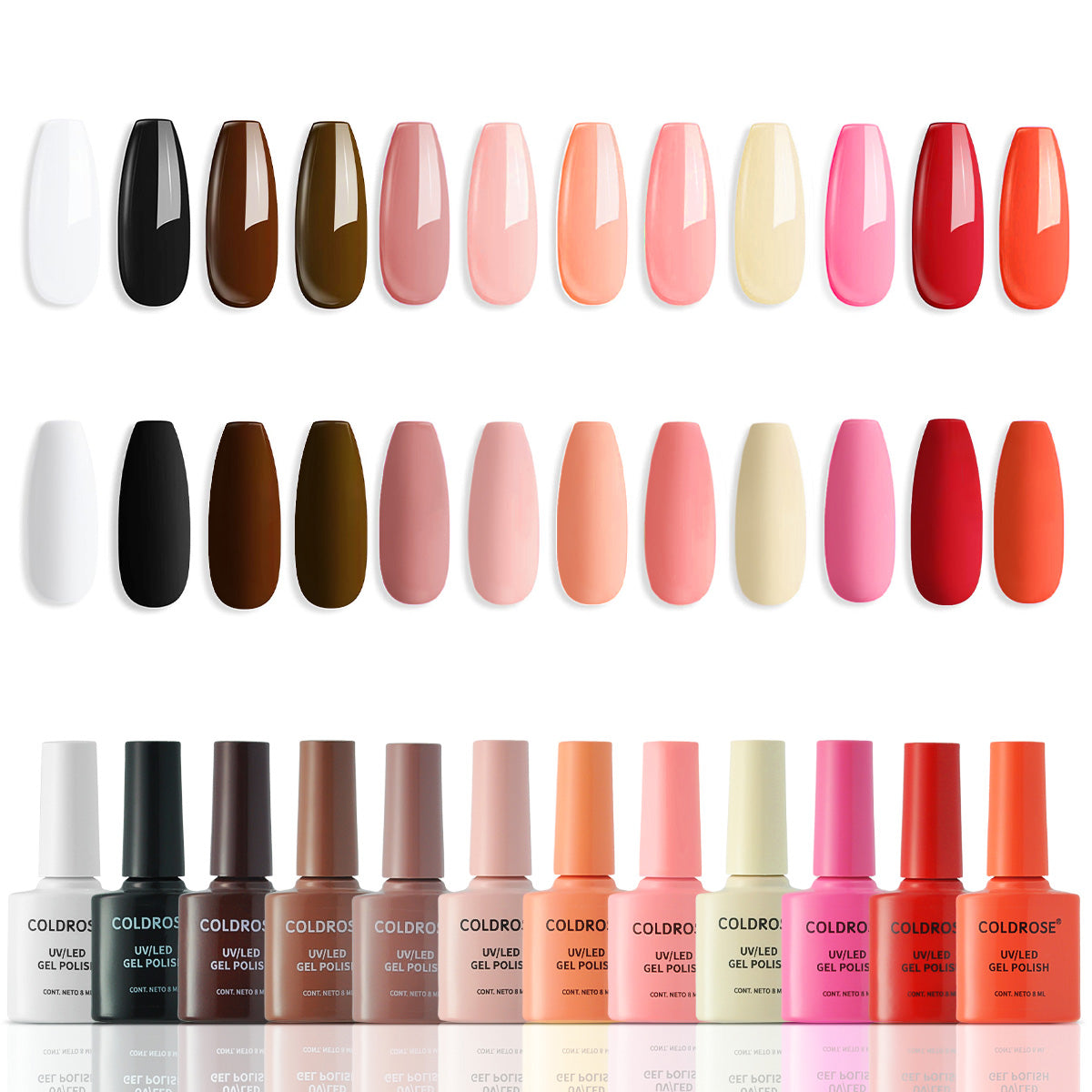 KIT ESMALTE PERMANENTE 12Pzs