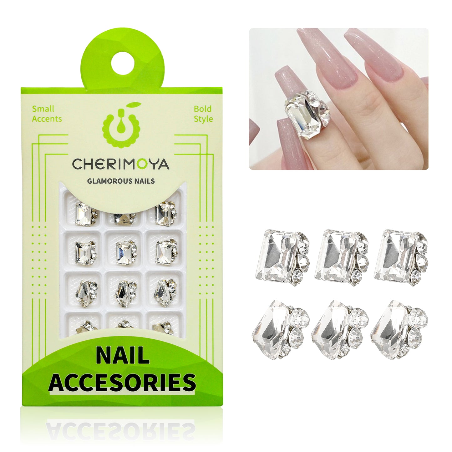 Accesorios Nail Art - Circones Plata