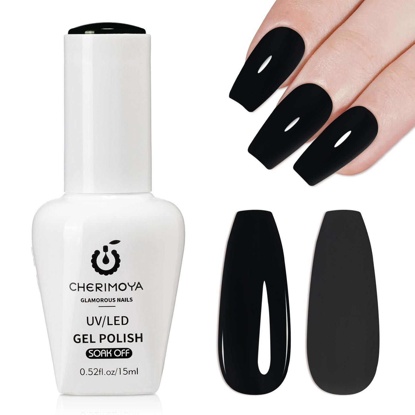 ESMALTE PERMANENTE Negro 15ml