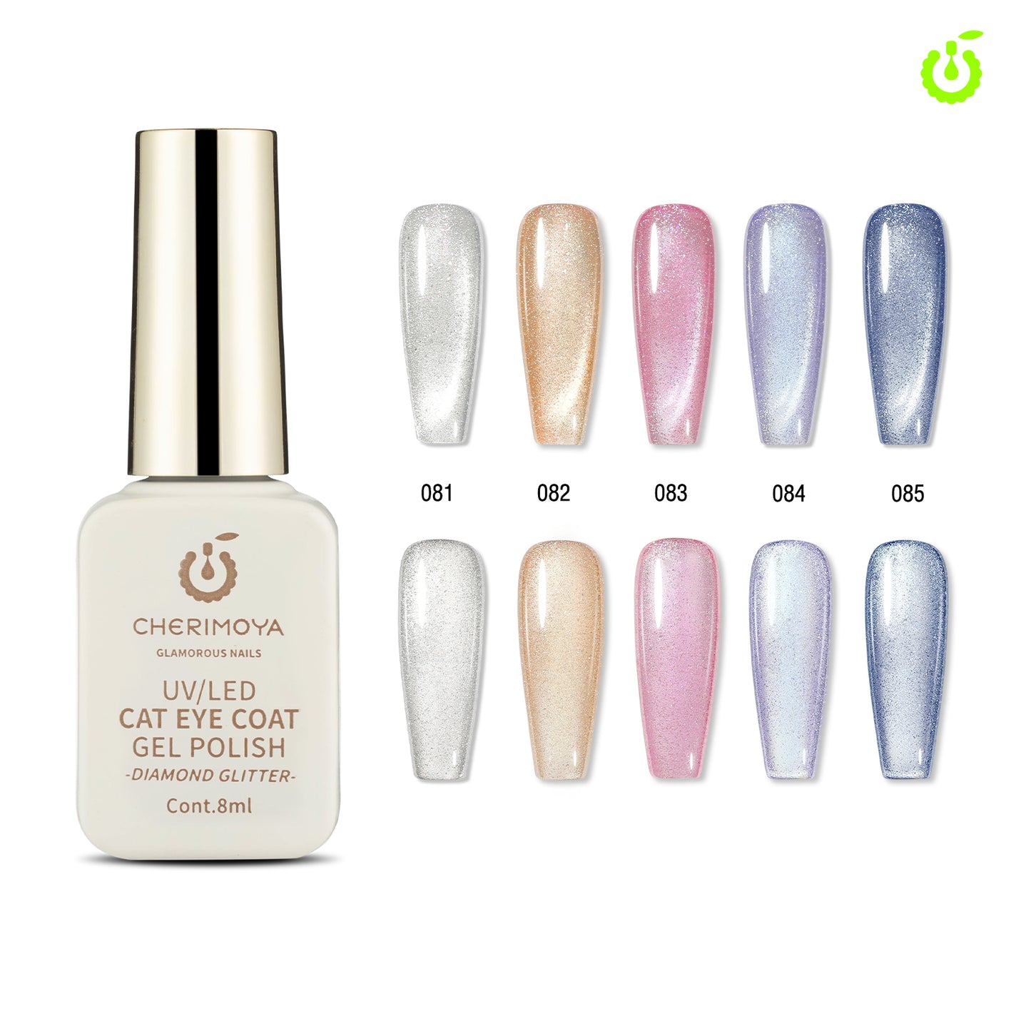 Esmalte Semipermanete Ojo de Gato 8ml