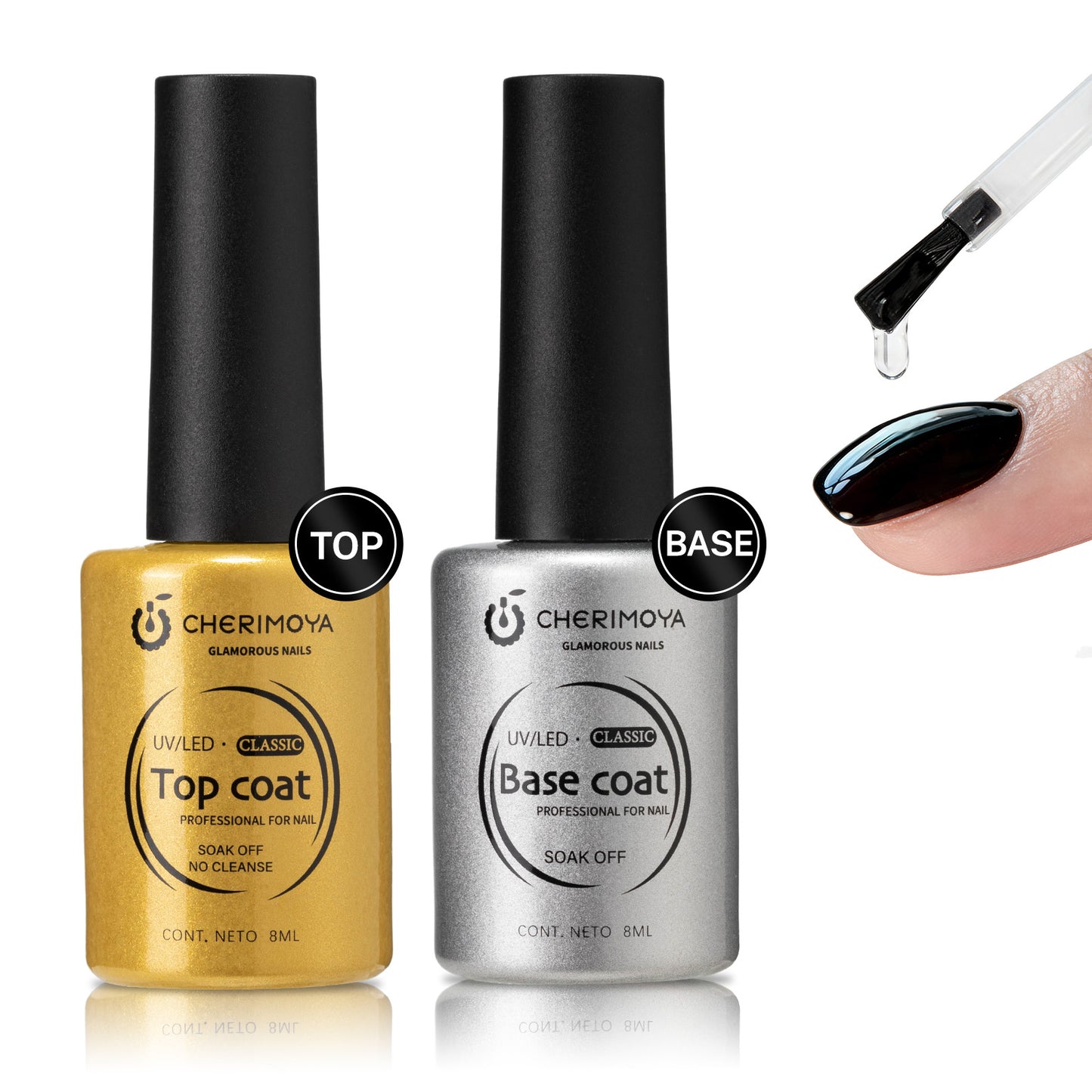 Kit Base Coat Y Top Coat 8ML