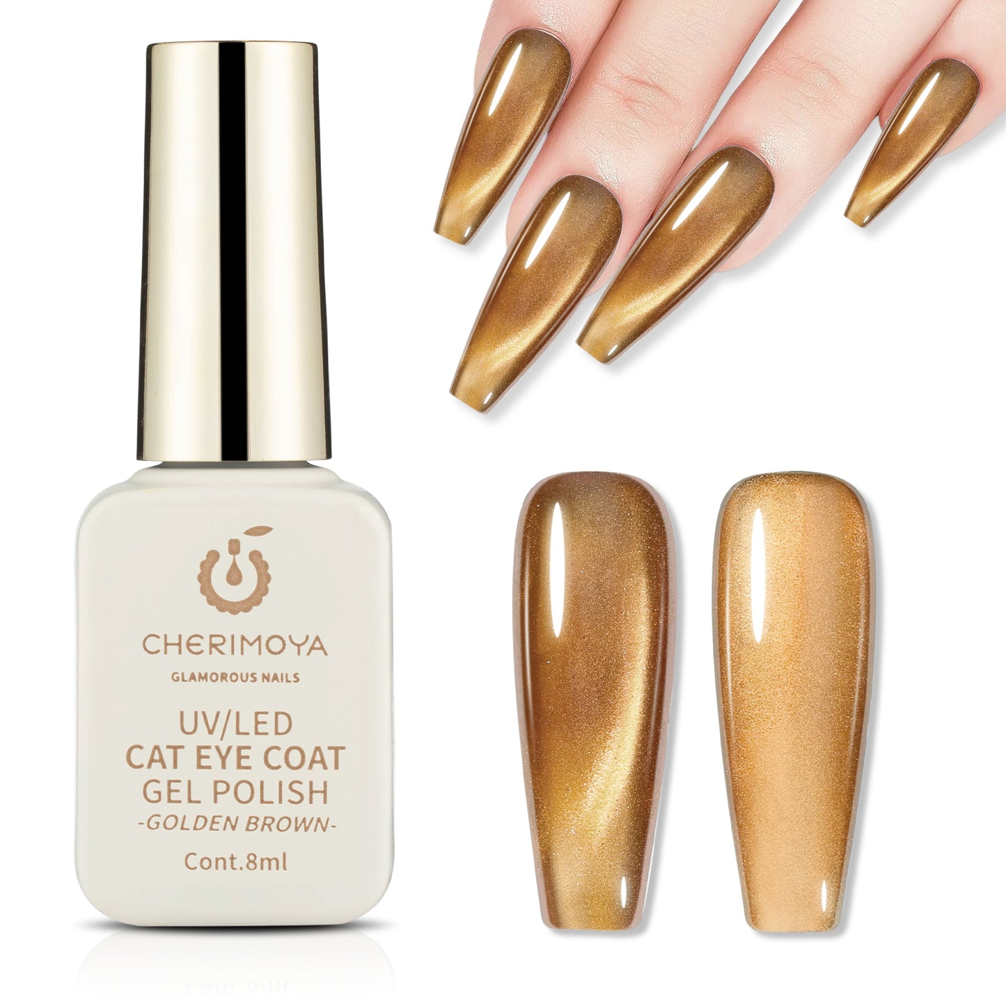 Esmalte Semipermanete Ojo de Gato 8ml