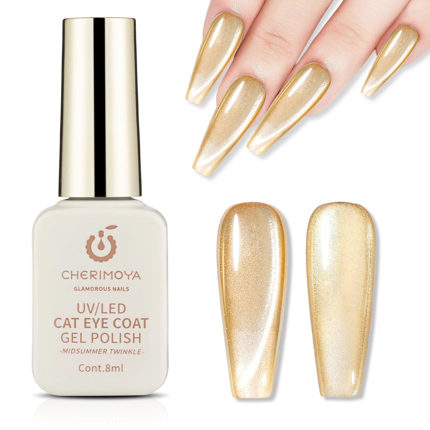 Esmalte Semipermanete Ojo de Gato 8ml