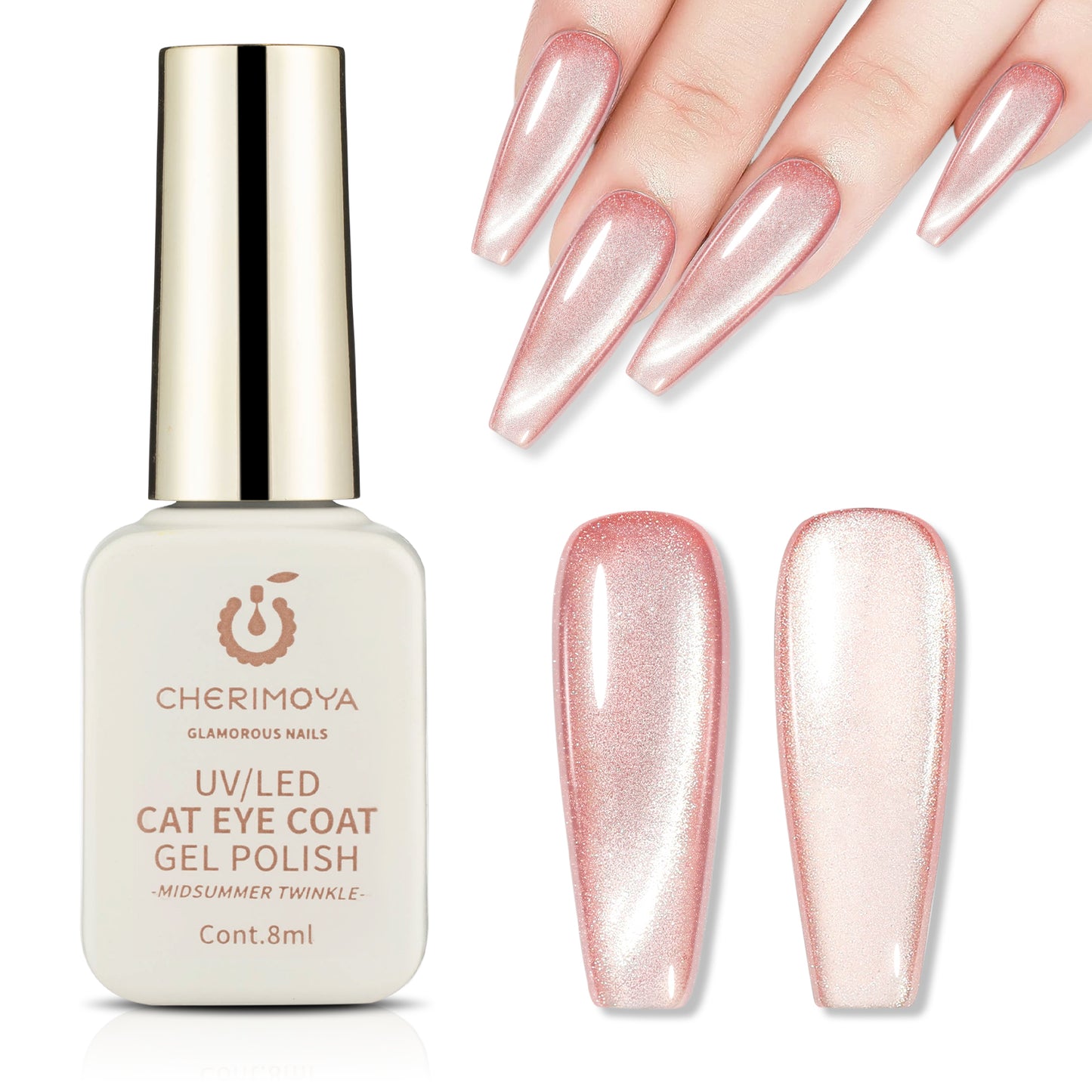Esmalte Semipermanete Ojo de Gato 8ml