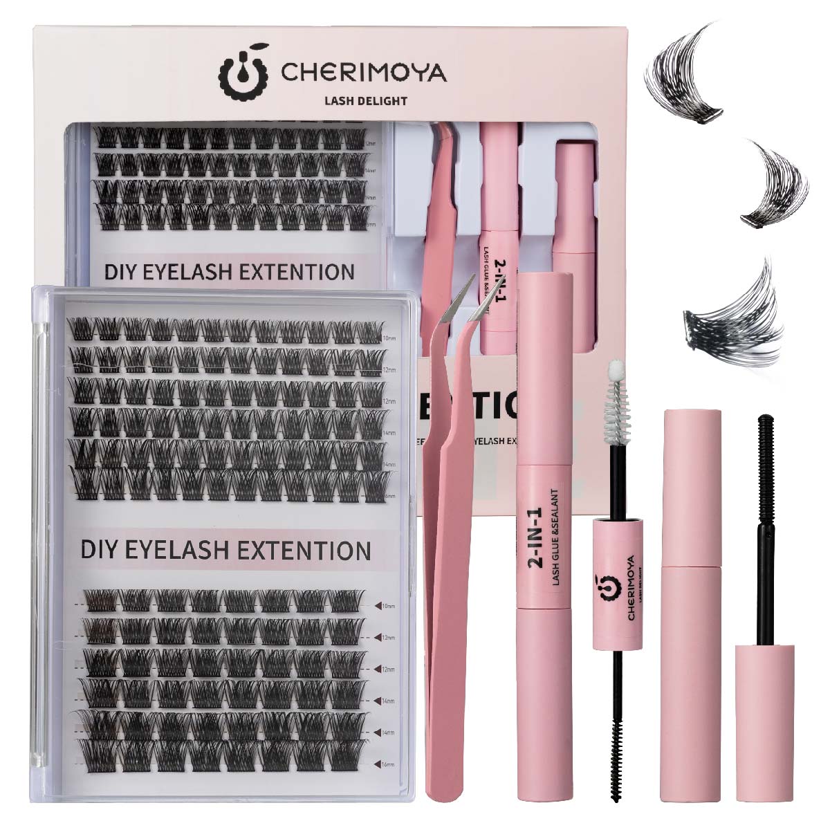 Kit de Extensión de Pestañas DIY