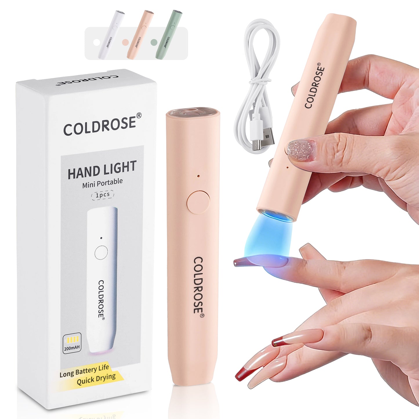 Lámpara LED Portátil para Uñas