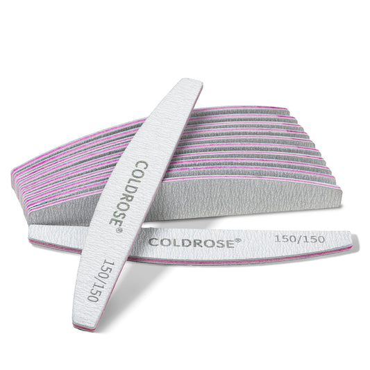 Limas Para Uñas De Granaje 150/150 25Pzs COLDROSE