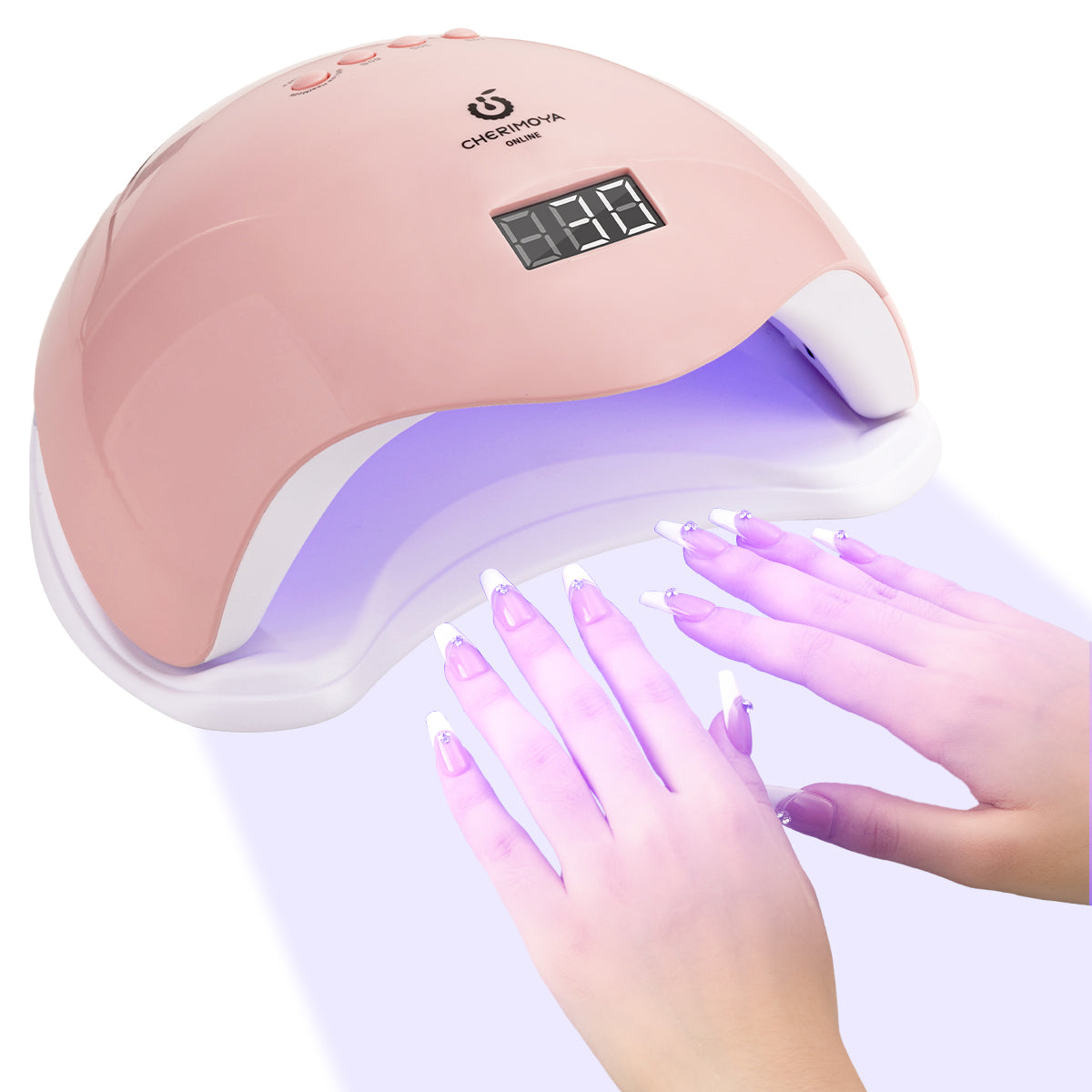 Lámpara UV/LED Secador Para Uñas Manicura 48W Cherimoya