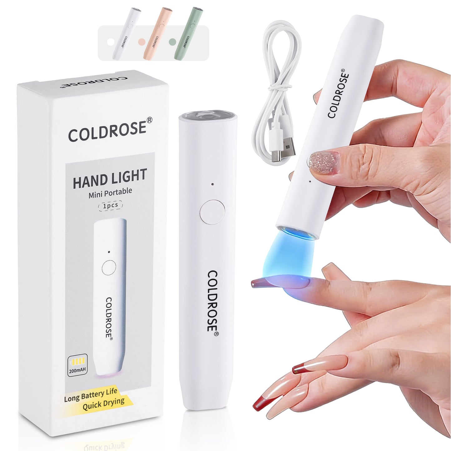 Lámpara LED Portátil para Uñas