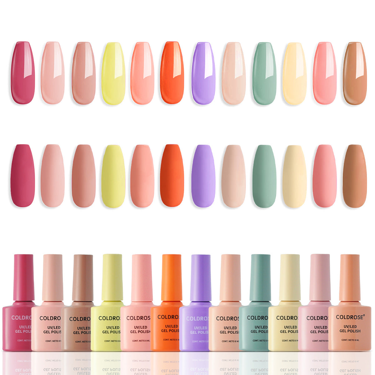 KIT ESMALTE PERMANENTE 12Pzs