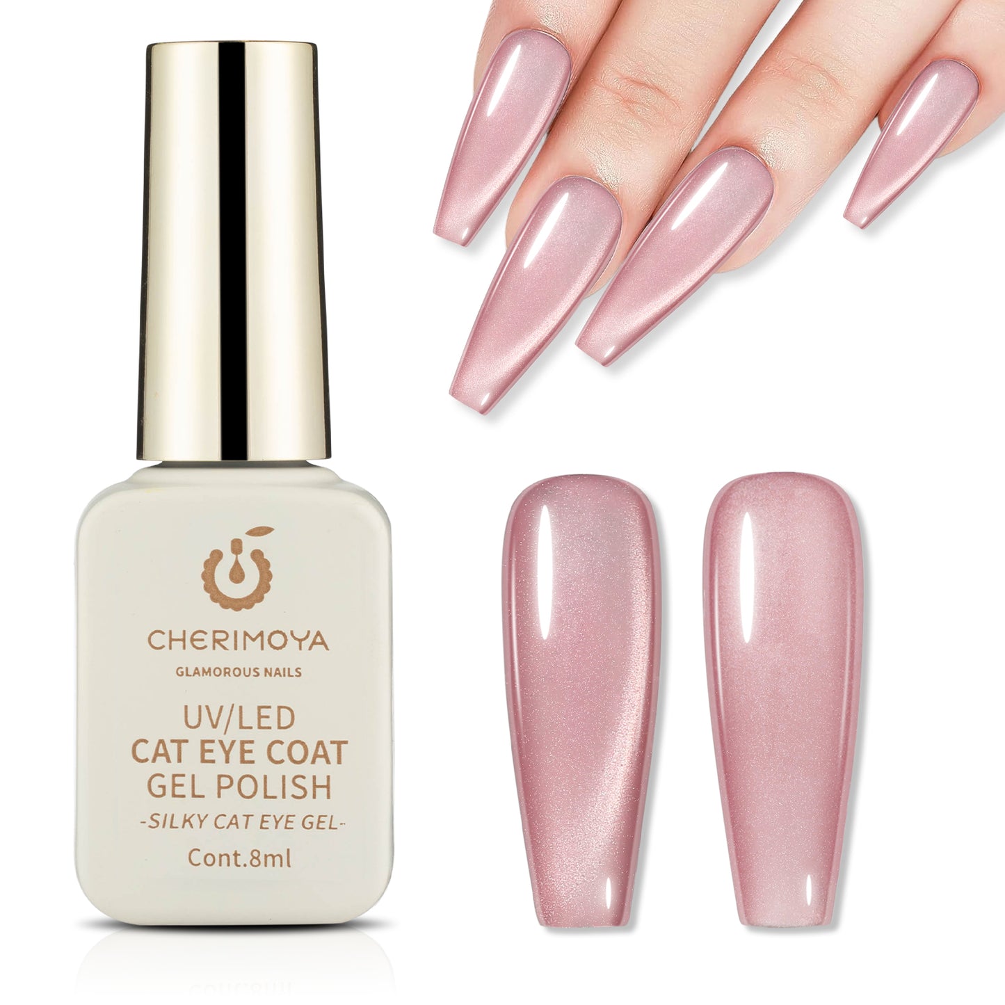 Esmalte Semipermanete Ojo de Gato 8ml