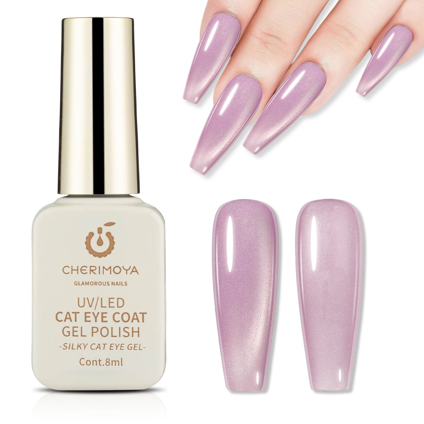 Esmalte Semipermanete Ojo de Gato 8ml