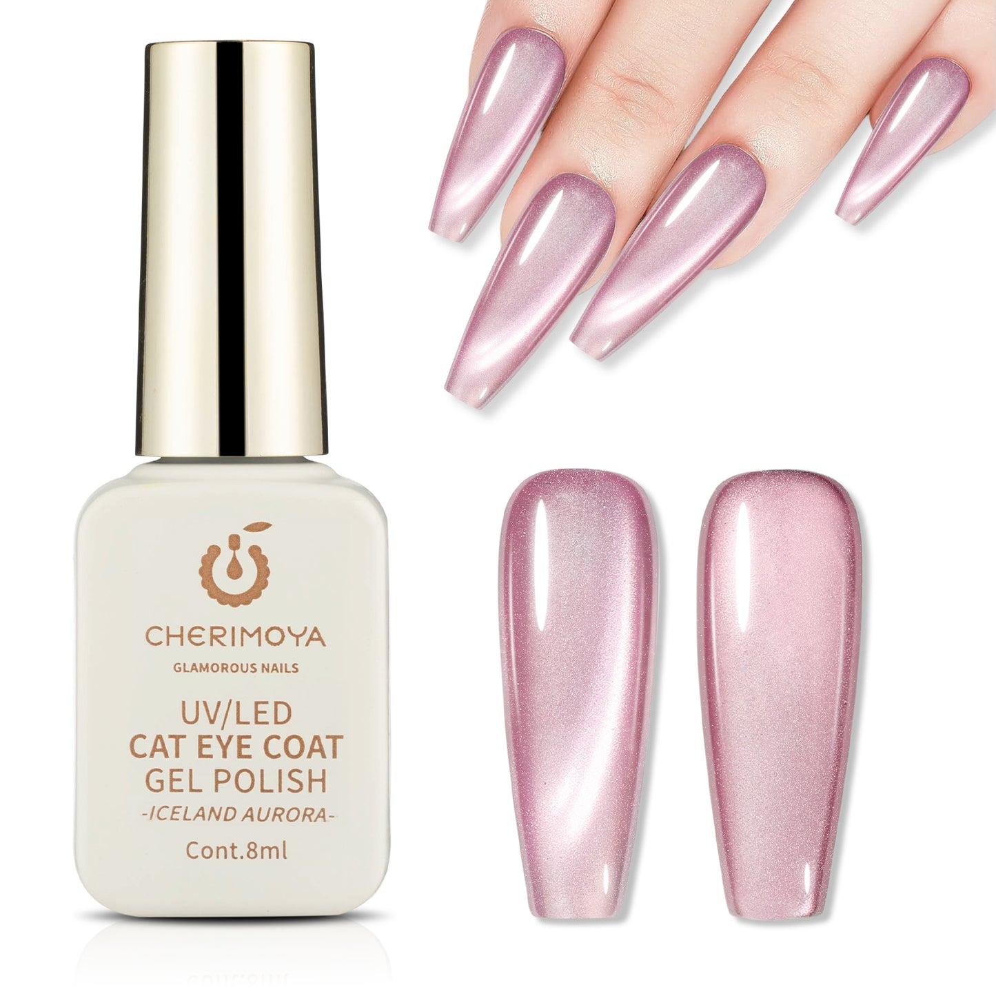 Esmalte Semipermanete Ojo de Gato 8ml