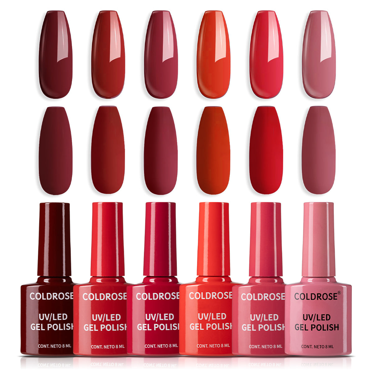 KIT ESMALTE PERMANENTE 6Pzs