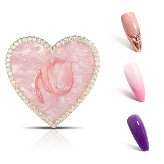 Paleta Mezcladora Uñas Corazón