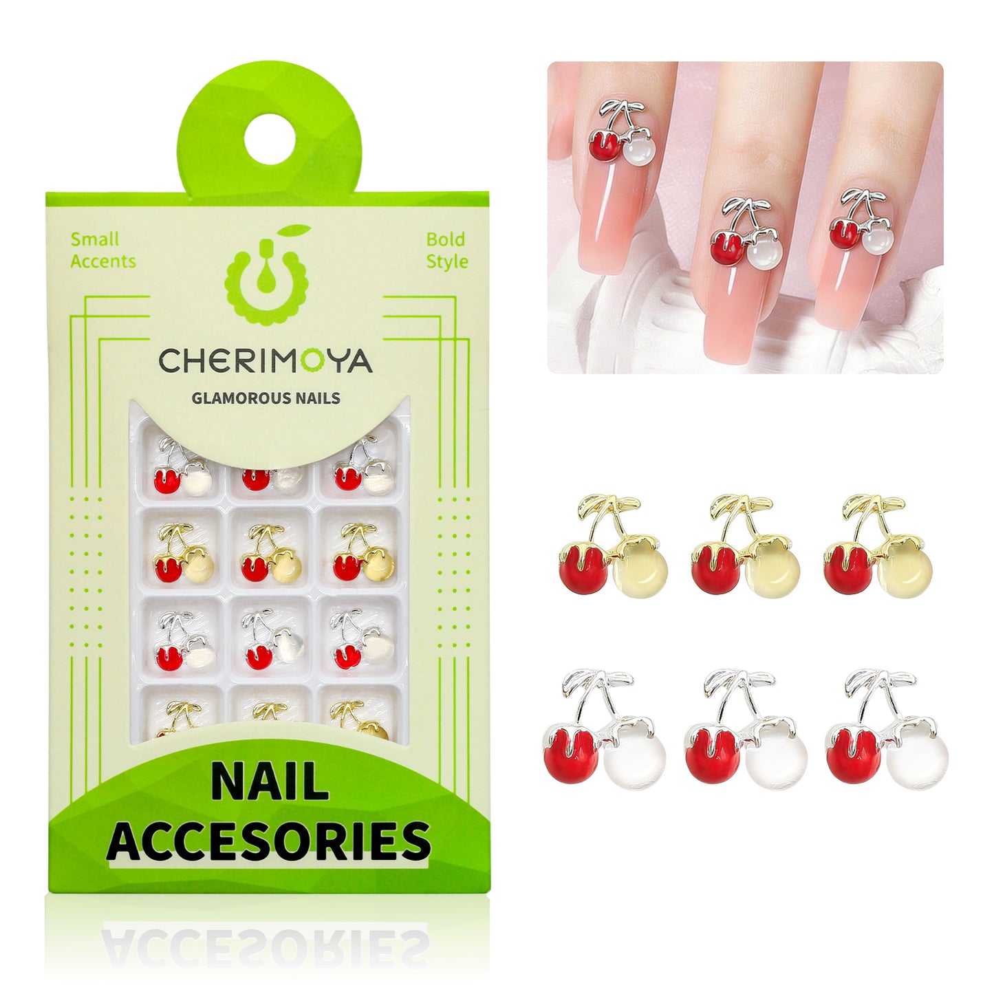 Accesorios Nail Art - Cereza