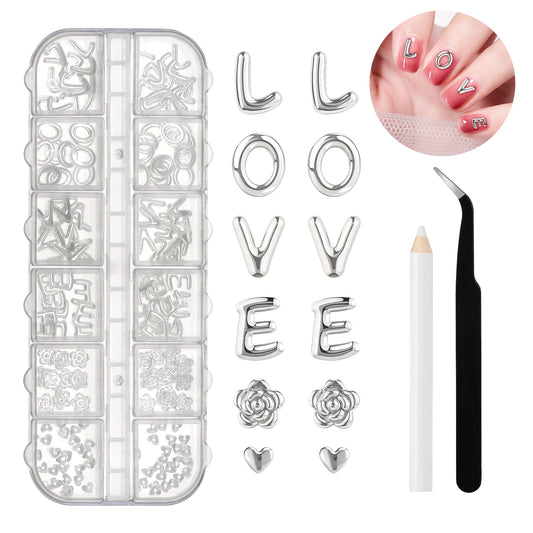 Kit 240 Piezas Decoración + Pinza Y Lapiz 3D COLDROSE