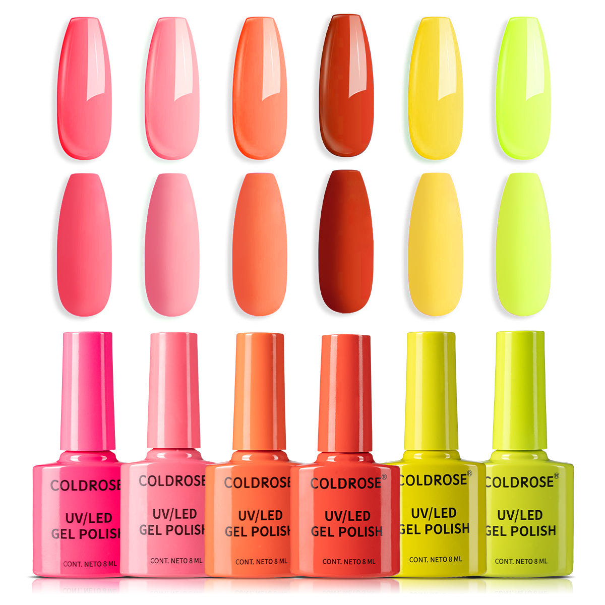 KIT ESMALTE PERMANENTE 6Pzs