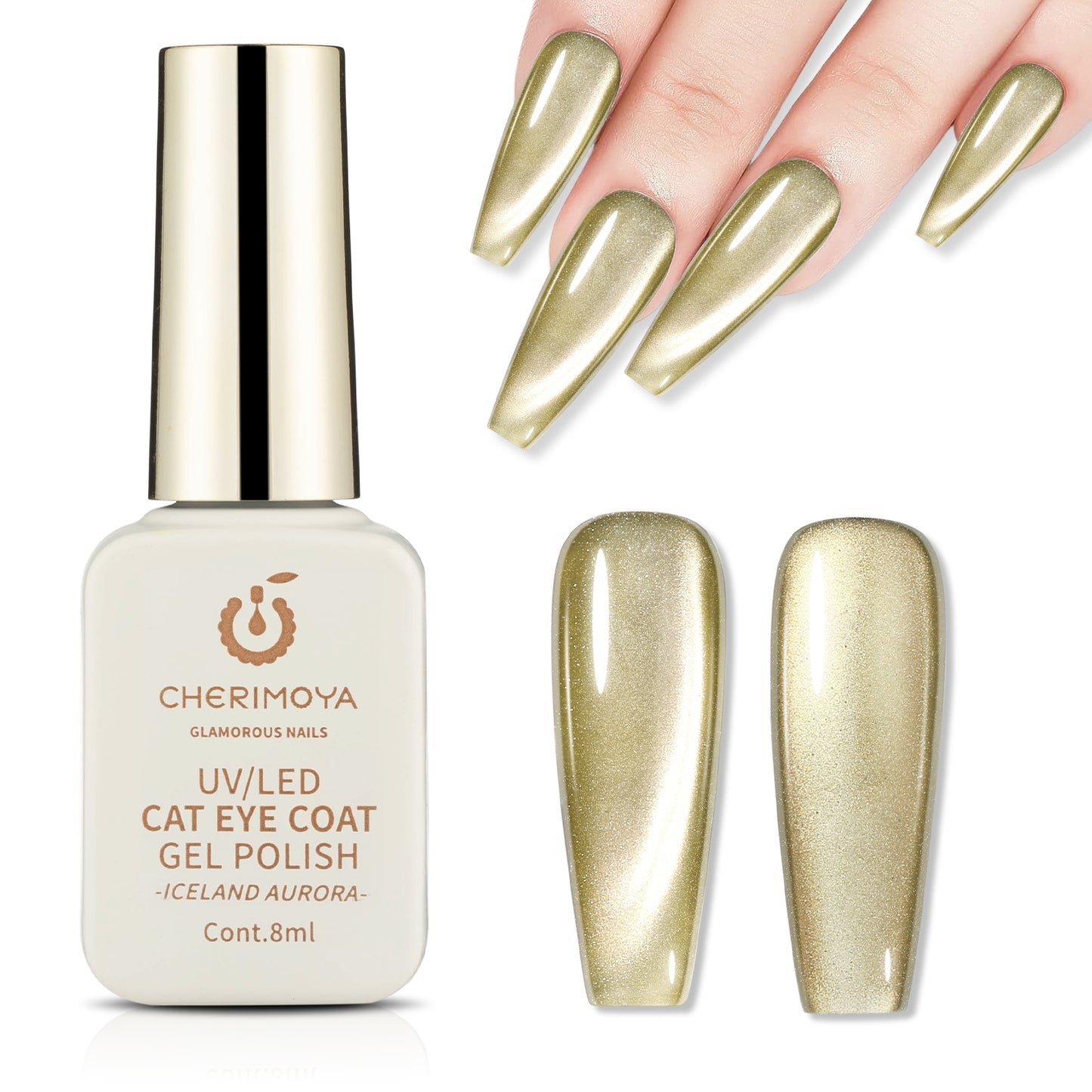Esmalte Semipermanete Ojo de Gato 8ml