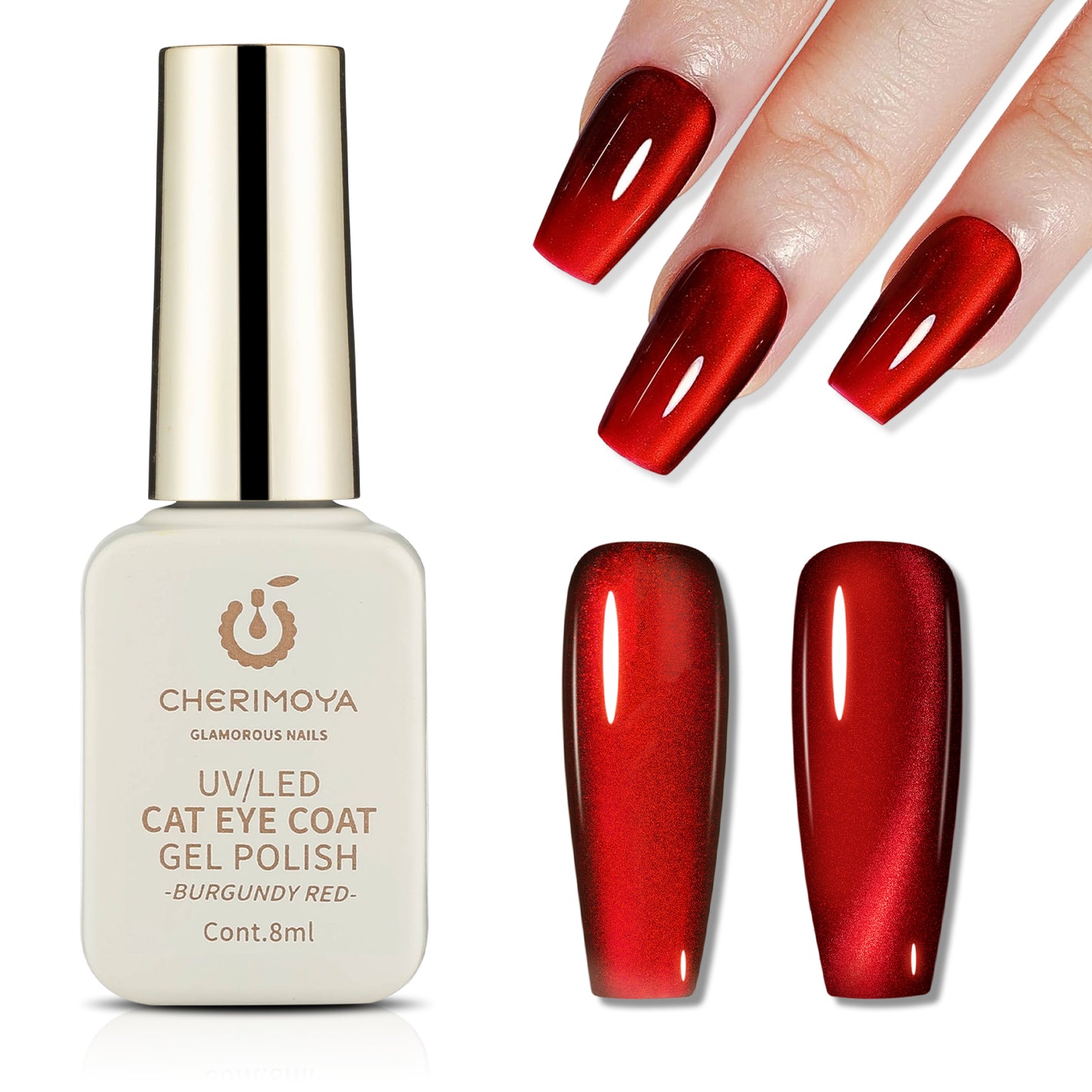 Esmalte Semipermanete Ojo de Gato 8ml