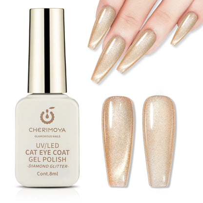 Esmalte Semipermanete Ojo de Gato 8ml