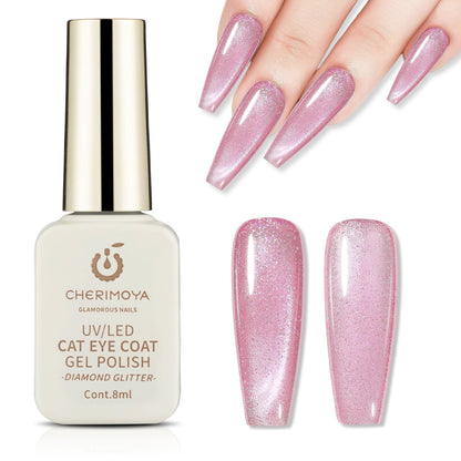 Esmalte Semipermanete Ojo de Gato 8ml