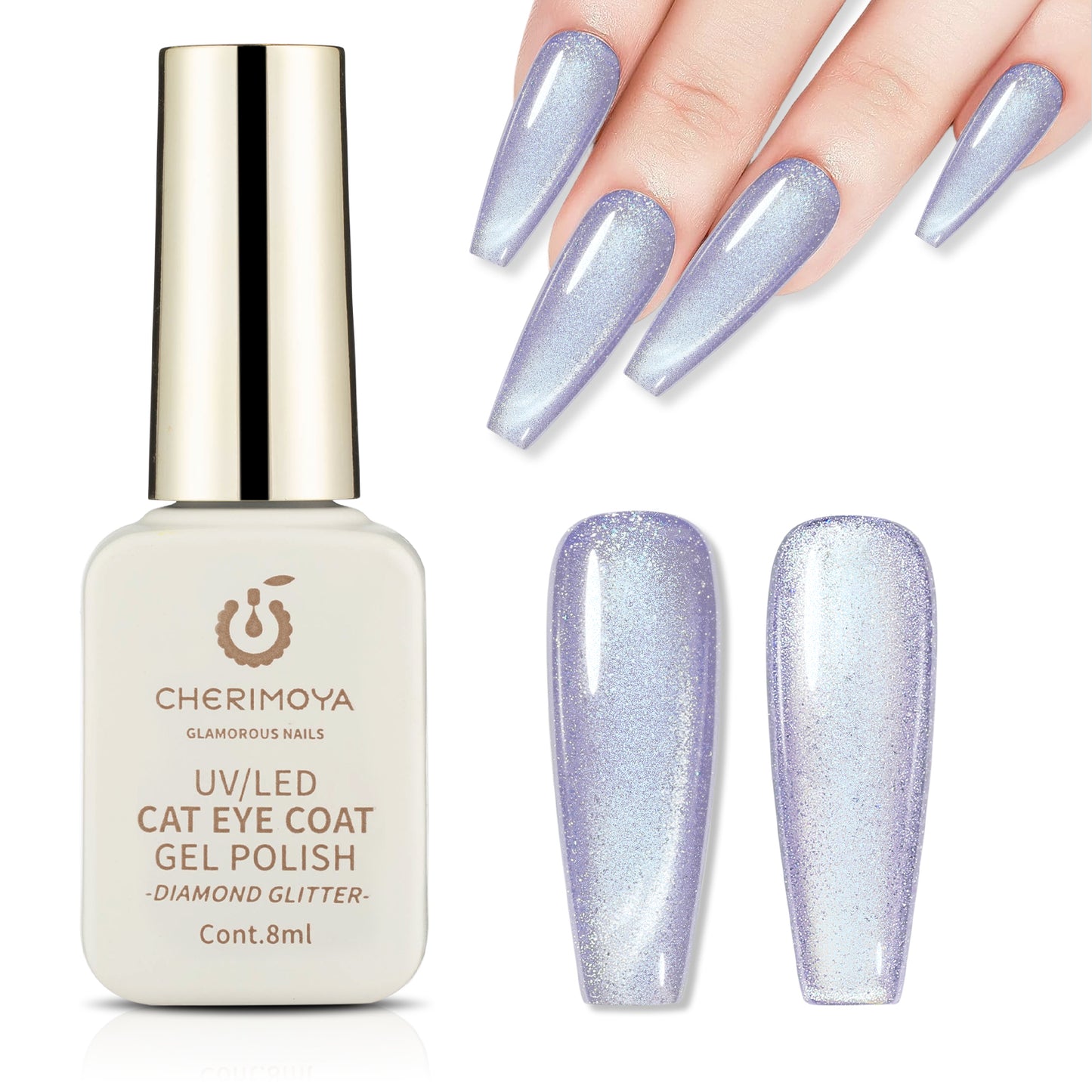 Esmalte Semipermanete Ojo de Gato 8ml
