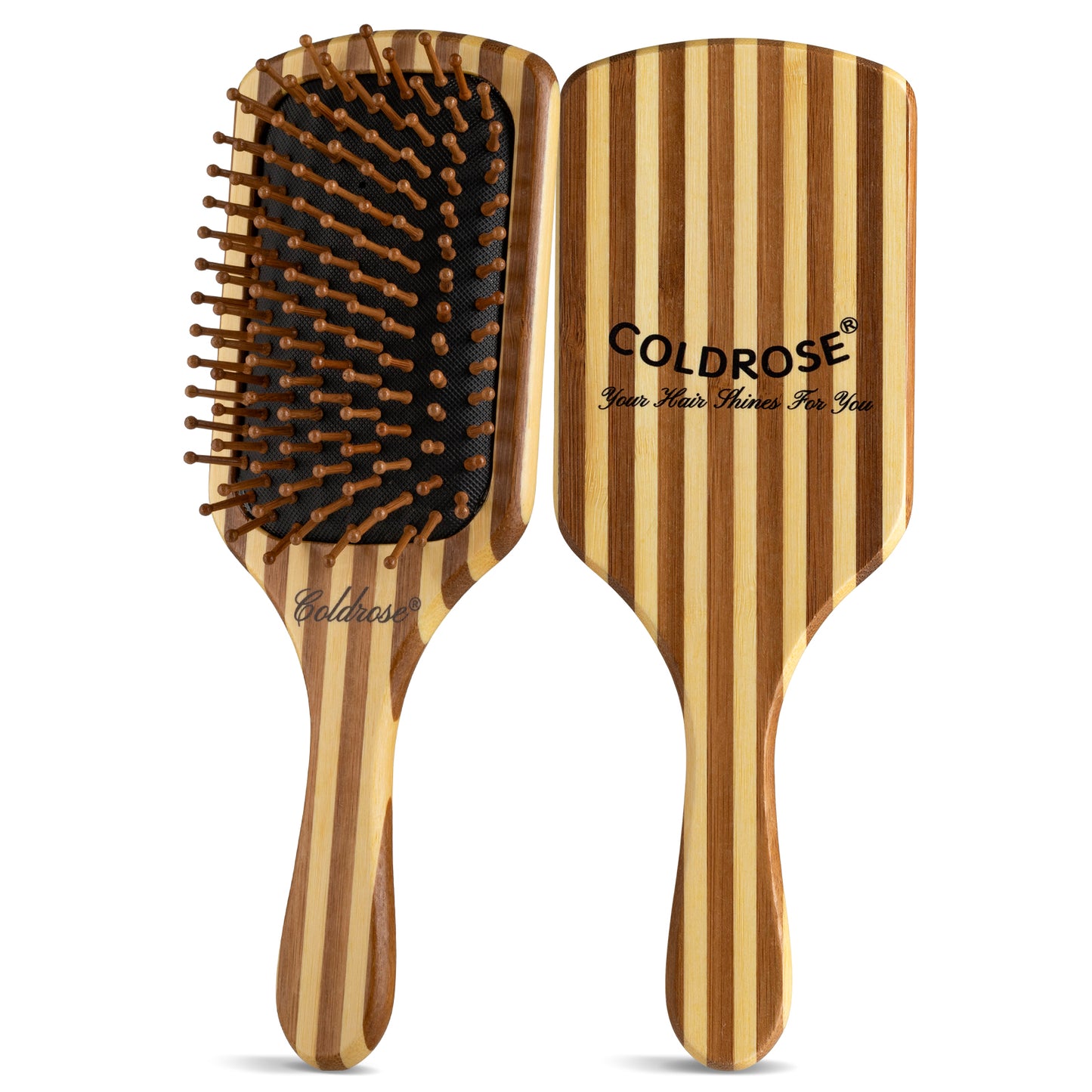 Cepillo de Bambú Anti Frizz COLDROSE