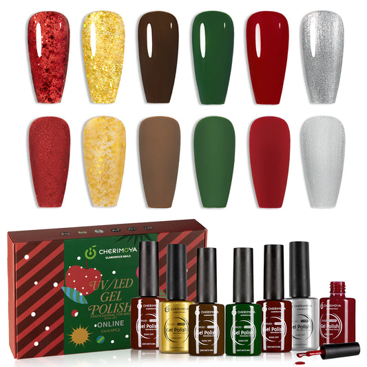KIT ESMALTE PERMANENTE 6Pazs