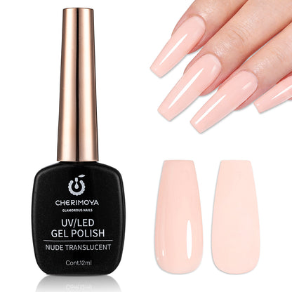 ESMALTES NUDE TRASLÚCIDOS