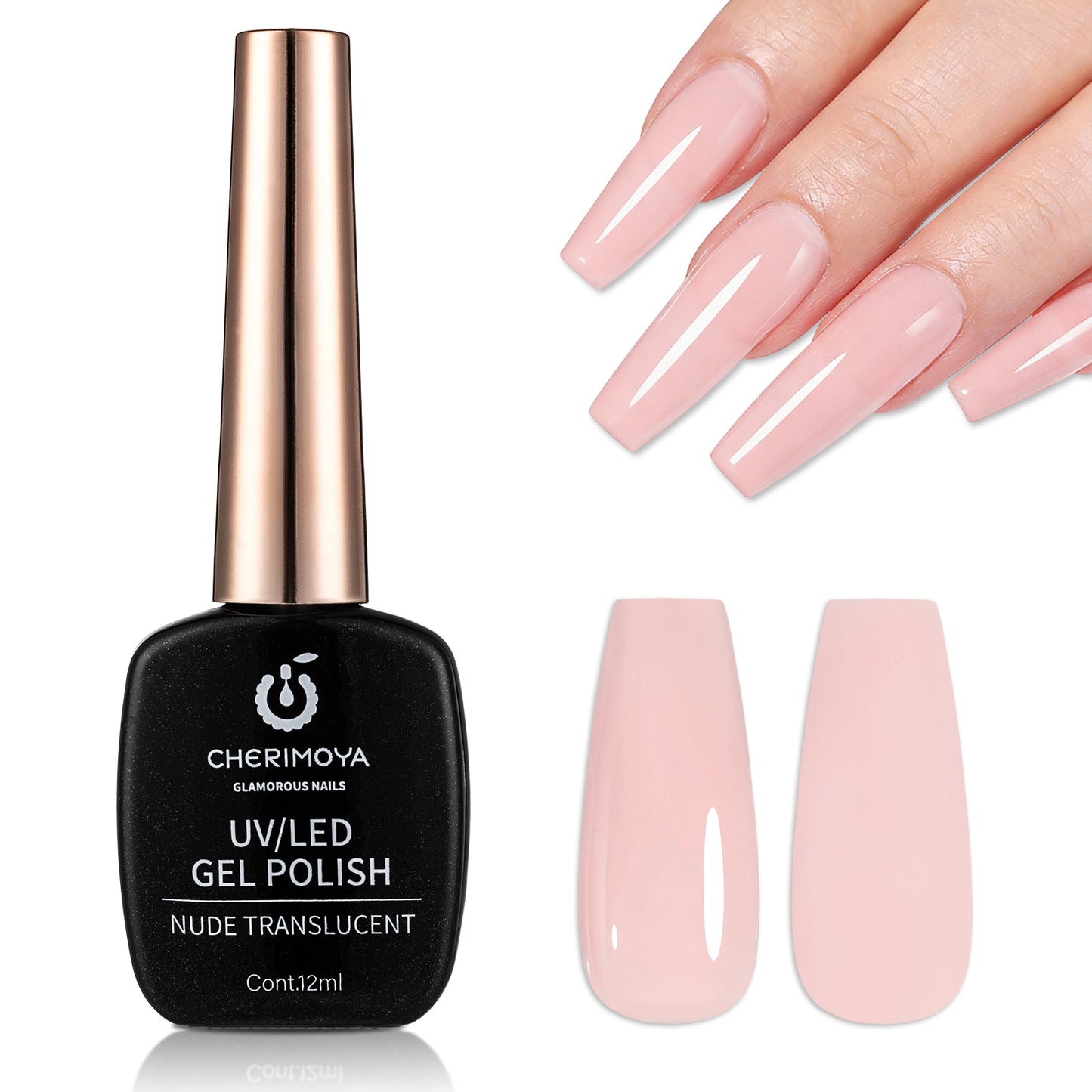 ESMALTES NUDE TRASLÚCIDOS