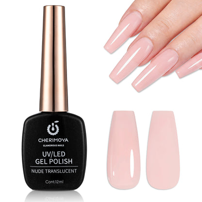 ESMALTES NUDE TRASLÚCIDOS