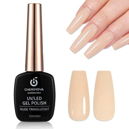 ESMALTES NUDE TRASLÚCIDOS