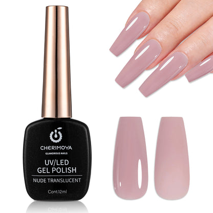ESMALTES NUDE TRASLÚCIDOS