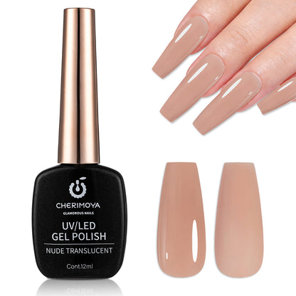 ESMALTES NUDE TRASLÚCIDOS