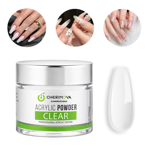 Polímero Polvo Acrílico Constructor Para Uñas 30g CHERIMOYA