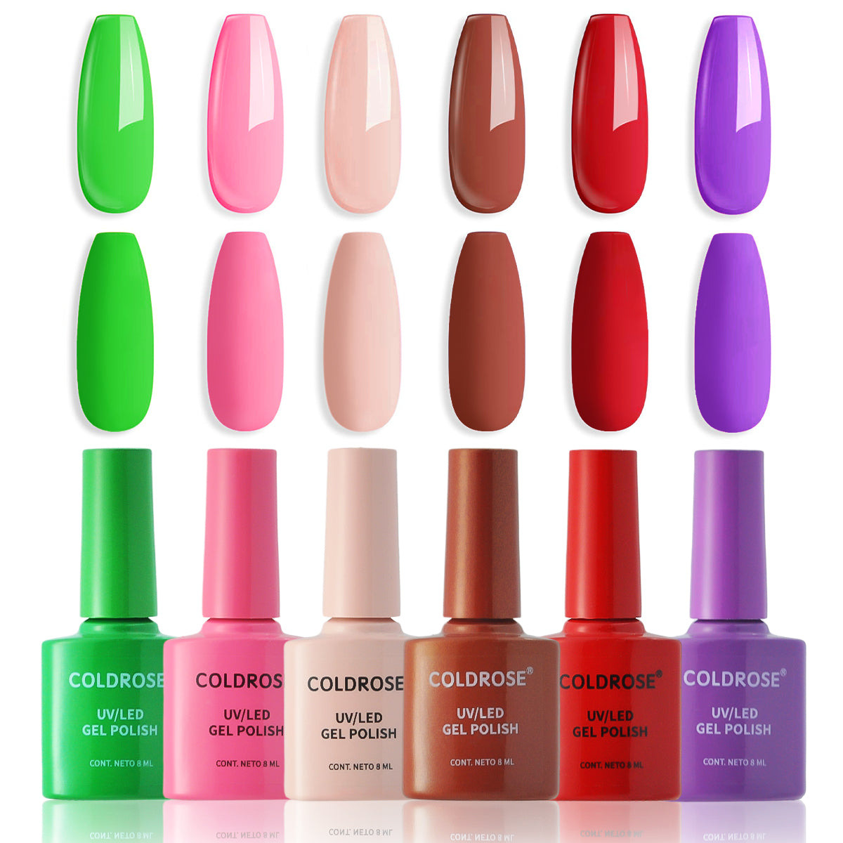 KIT ESMALTE PERMANENTE 6Pzs