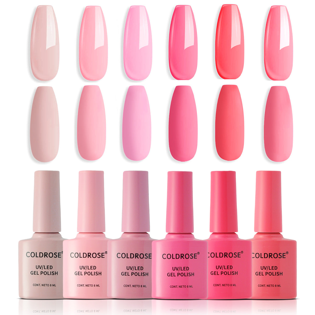 KIT ESMALTE PERMANENTE 6Pzs