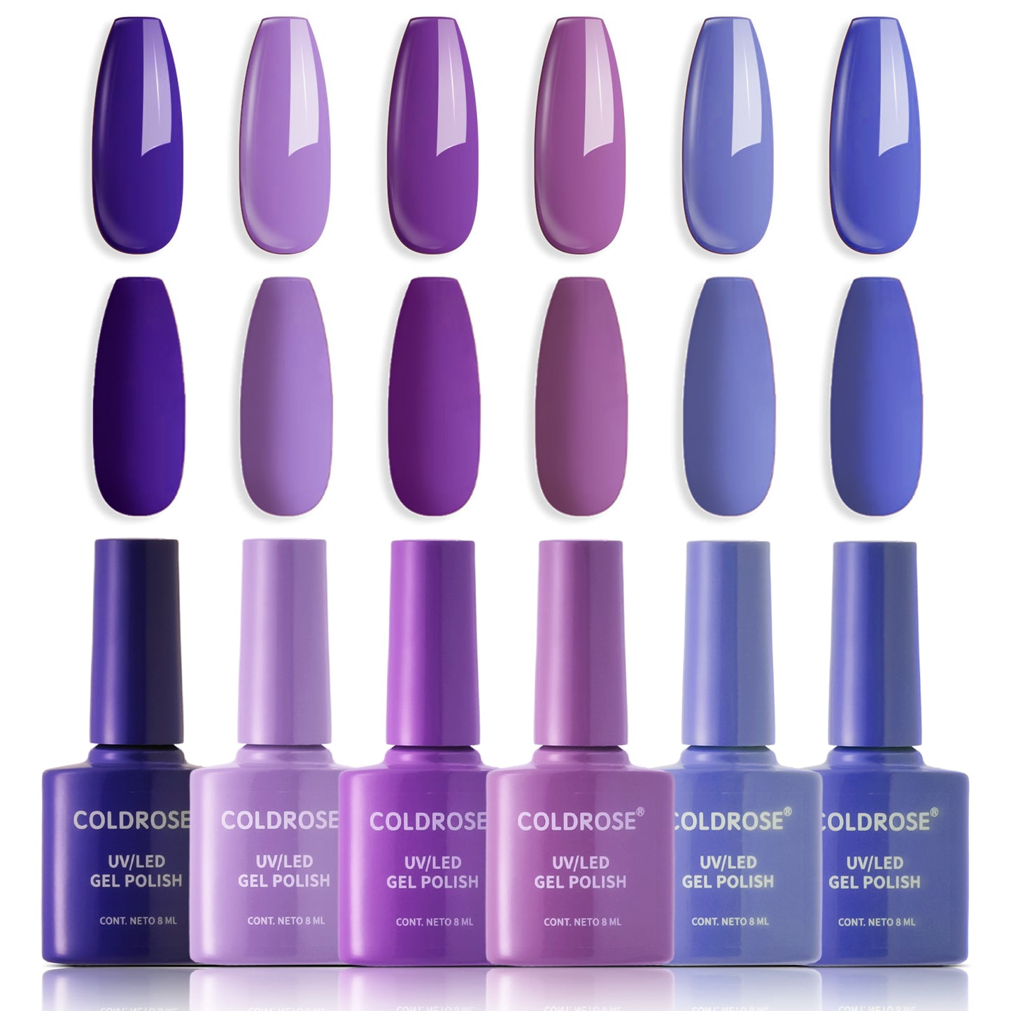 KIT ESMALTE PERMANENTE 6Pzs