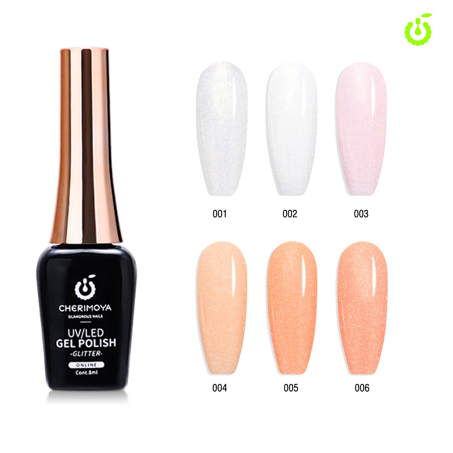 Esmalte Con Glitter
