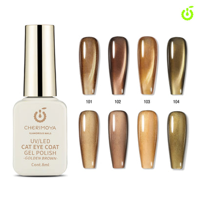 Esmalte Semipermanete Ojo de Gato 8ml