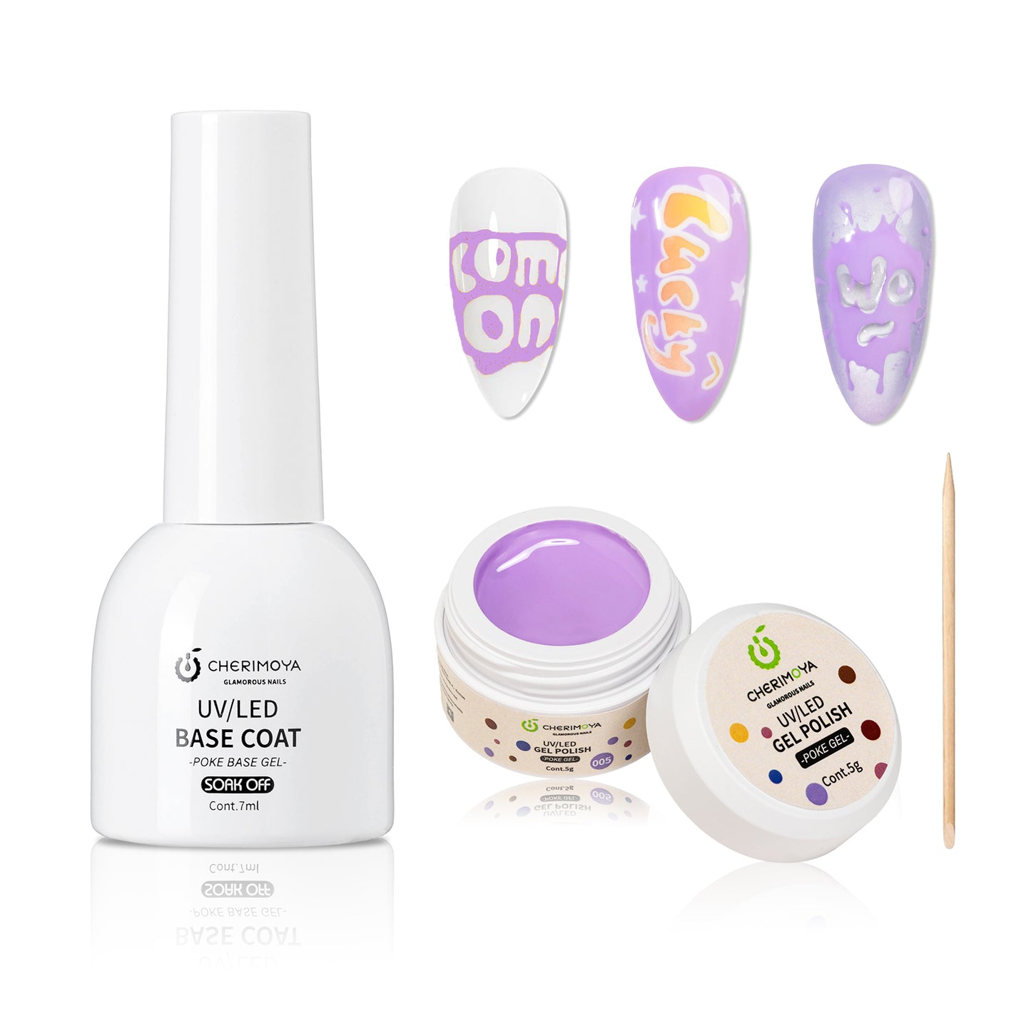 Kit Gel Poke para Uñas