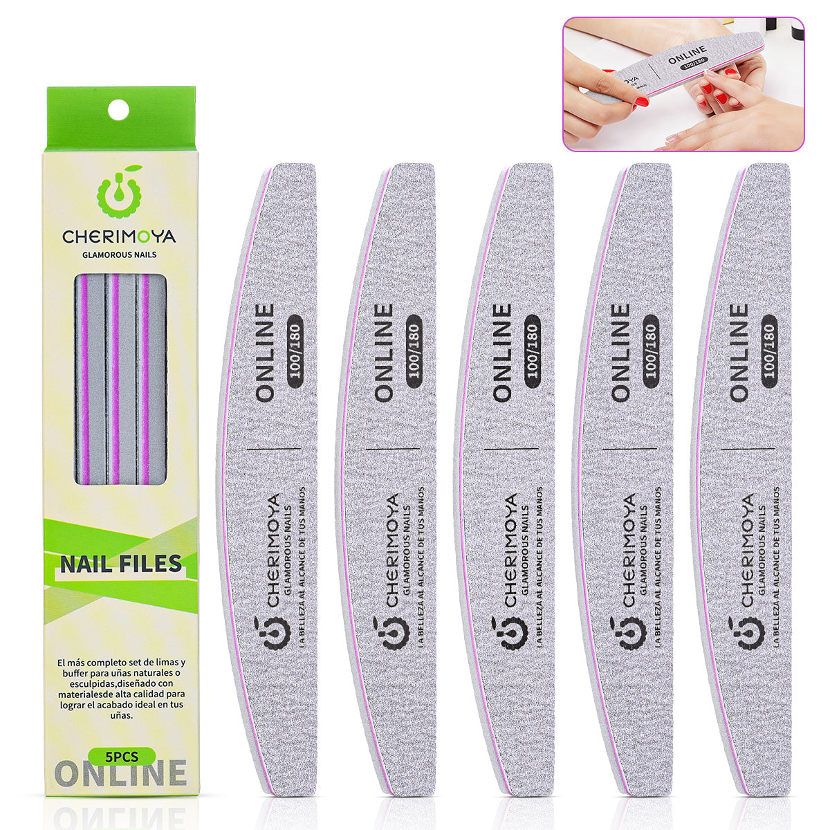 KIT 5 LIMAS BUFFER 100-180